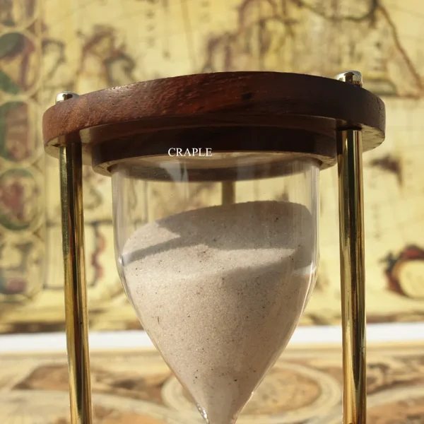 antique hourglass top