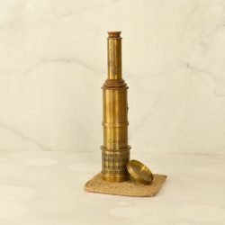 20" Victorian Marine Telescope Antique Brass | 5-Pipe Extendable, Achromatic Lens | Nautical Decor & Gift with Rosewood Box - Image 4