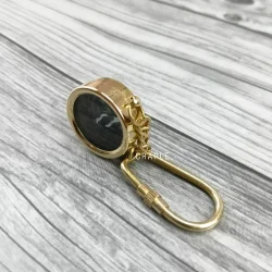 Working Compass Keychain | Pocket Navigation Tool | Nautical Gift & Accessory - Image 3