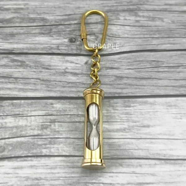 1 Second Sand Timer Keychain | Miniature Pocket Gift & Accessory - Image 5