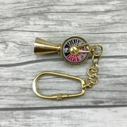 Ship Telegraph Keychain | Miniature Replica, Detailed Face | Nautical Pocket Gift & Accessory - Image 3