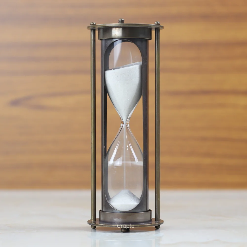 Brass Hourglass