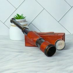 Antique Brass Telescope