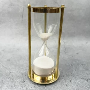 Golden Brass Hourglass