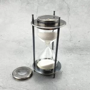 Henry Hughes Brass Hourglass