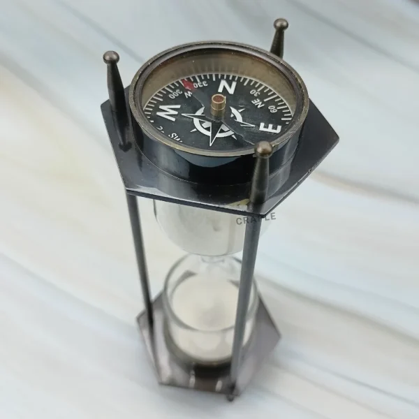 Hourglass with Dual Compasses