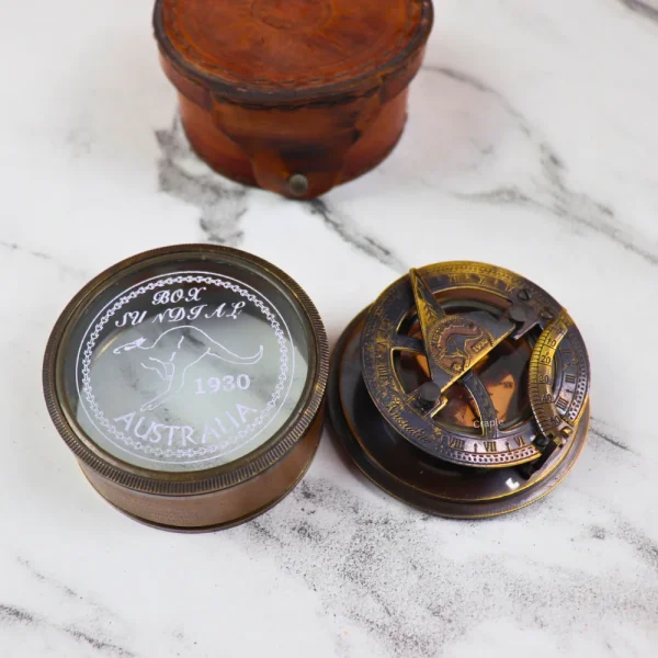 Australia Drum Sundial Compass