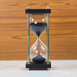 Handcrafted Brass Hourglass