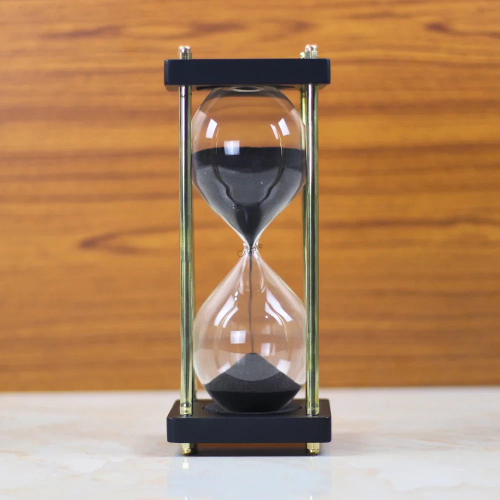 Handcrafted Brass Hourglass