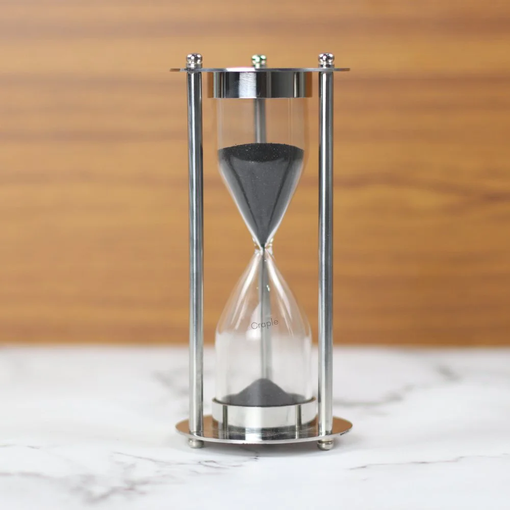 Handmade Steel Hourglass