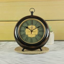 49 Bond Street Wood Table Clock (3)