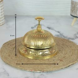 Beautiful Design Vintage Style Service Desk Call Brass Bell - Image 5