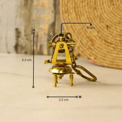 Theodolite Keychain | Miniature Surveying Replica | Engineering & Science Gift | Pocket Accessory - Image 5