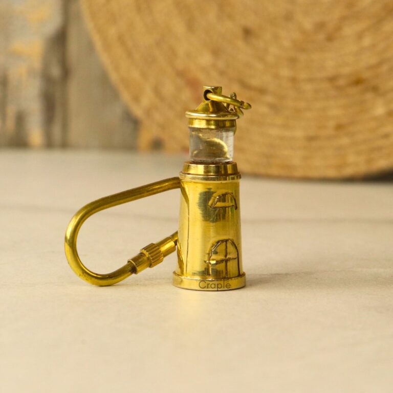 Lighthouse Design Keychain