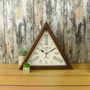 Wooden Desk Clock