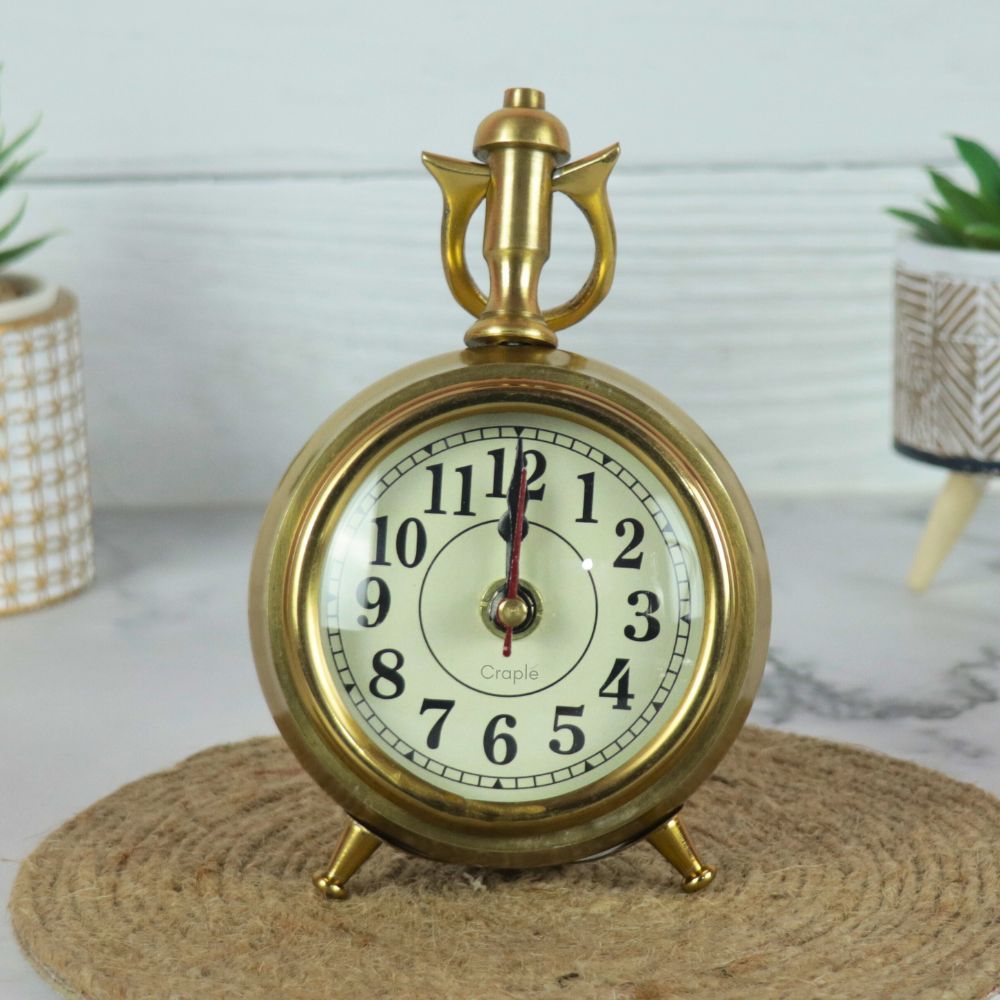 Table Top Aluminium Clock