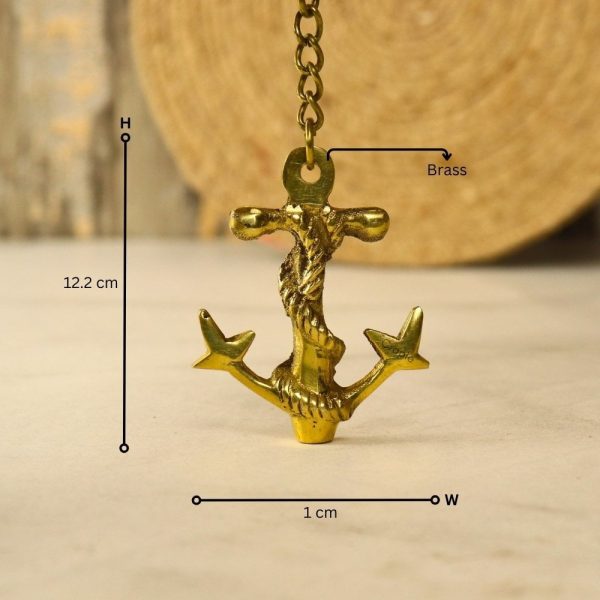 Handmade Anchor Rope Keychain | Rope Detail, Heavy Duty | Nautical Gift & Accessory - Image 7
