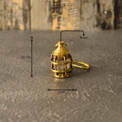 Miniature Lantern Keychain | Nautical Lamp Replica | Pocket Gift & Accessory - Image 5