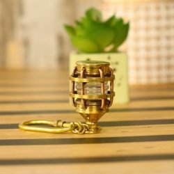 Miniature Lantern Keychain | Nautical Lamp Replica | Pocket Gift & Accessory - Image 3