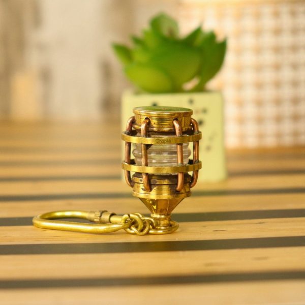 Miniature Lantern Keychain | Nautical Lamp Replica | Pocket Gift & Accessory - Image 3