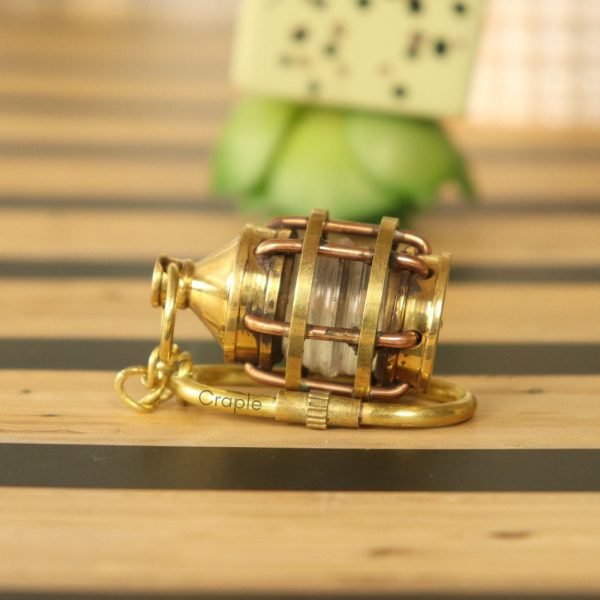 Miniature Lantern Keychain | Nautical Lamp Replica | Pocket Gift & Accessory - Image 2