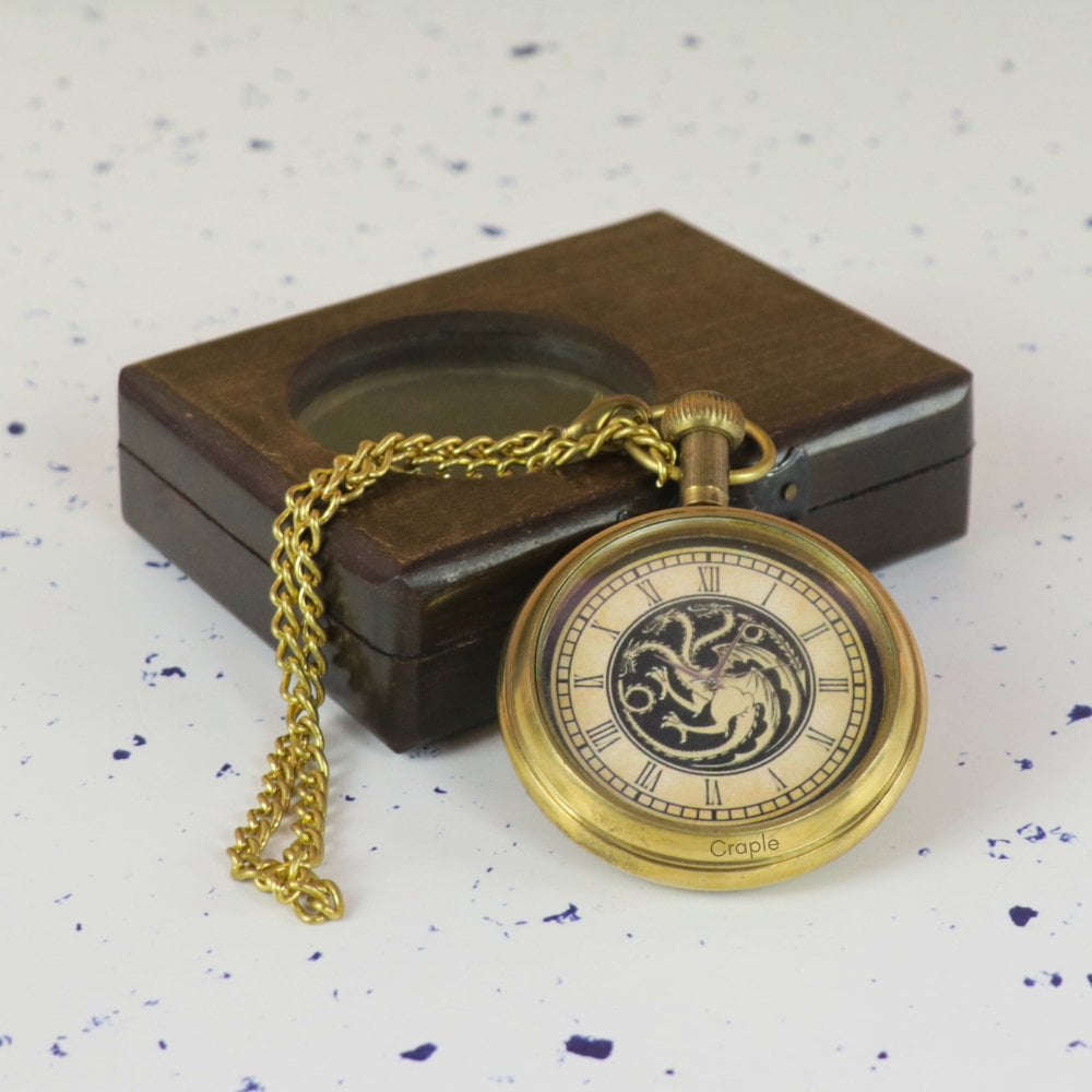 Analog Roman Pocket Watch