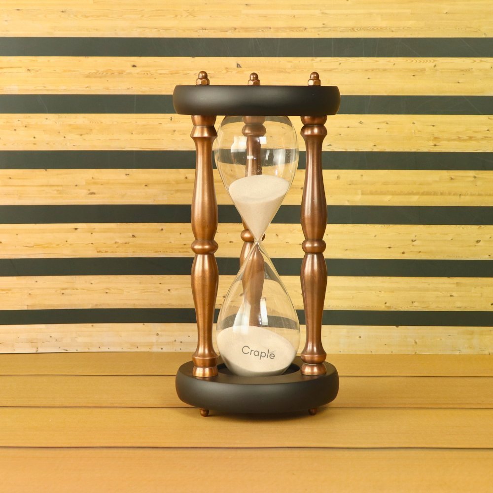 solid copper build sand timer