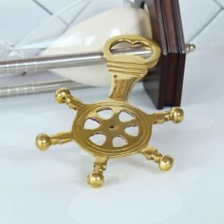 Nautical Ship Wheel Bottle Opener | Sturdy Design, Unique Bar Tool | Coastal Decor Accent & Sailor Gift - Image 4