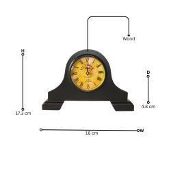 Vintage Style Victoria Antique Desk Clock - Image 5