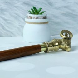 Teak Polished Walking Stick