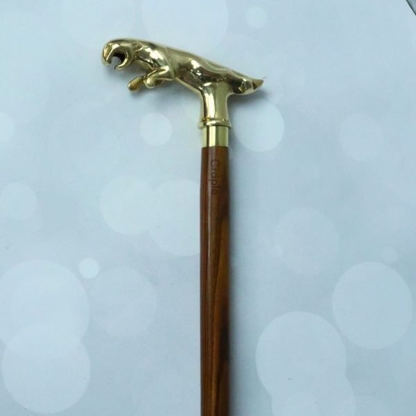 Jaguar Rosewood Walking Stick