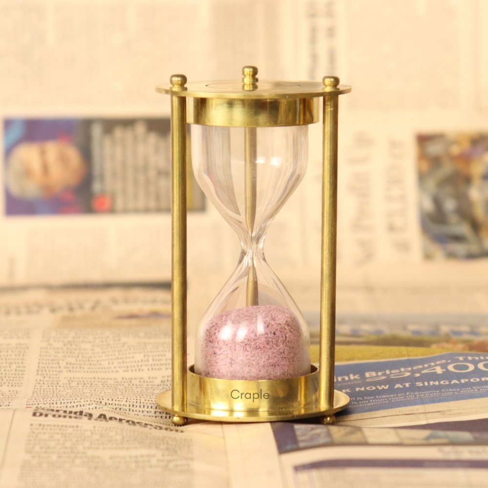 1 Min Brass Sand Timer
