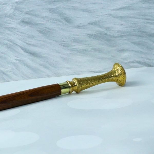 Brass Classic Handcrafted Gift Walking Stick Cane for Man & Women - Image 3
