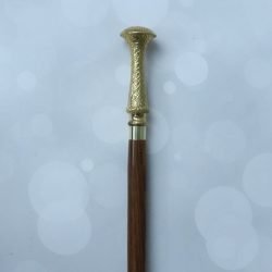 Brass Classic Handcrafted Gift Walking Stick Cane for Man & Women - Image 2
