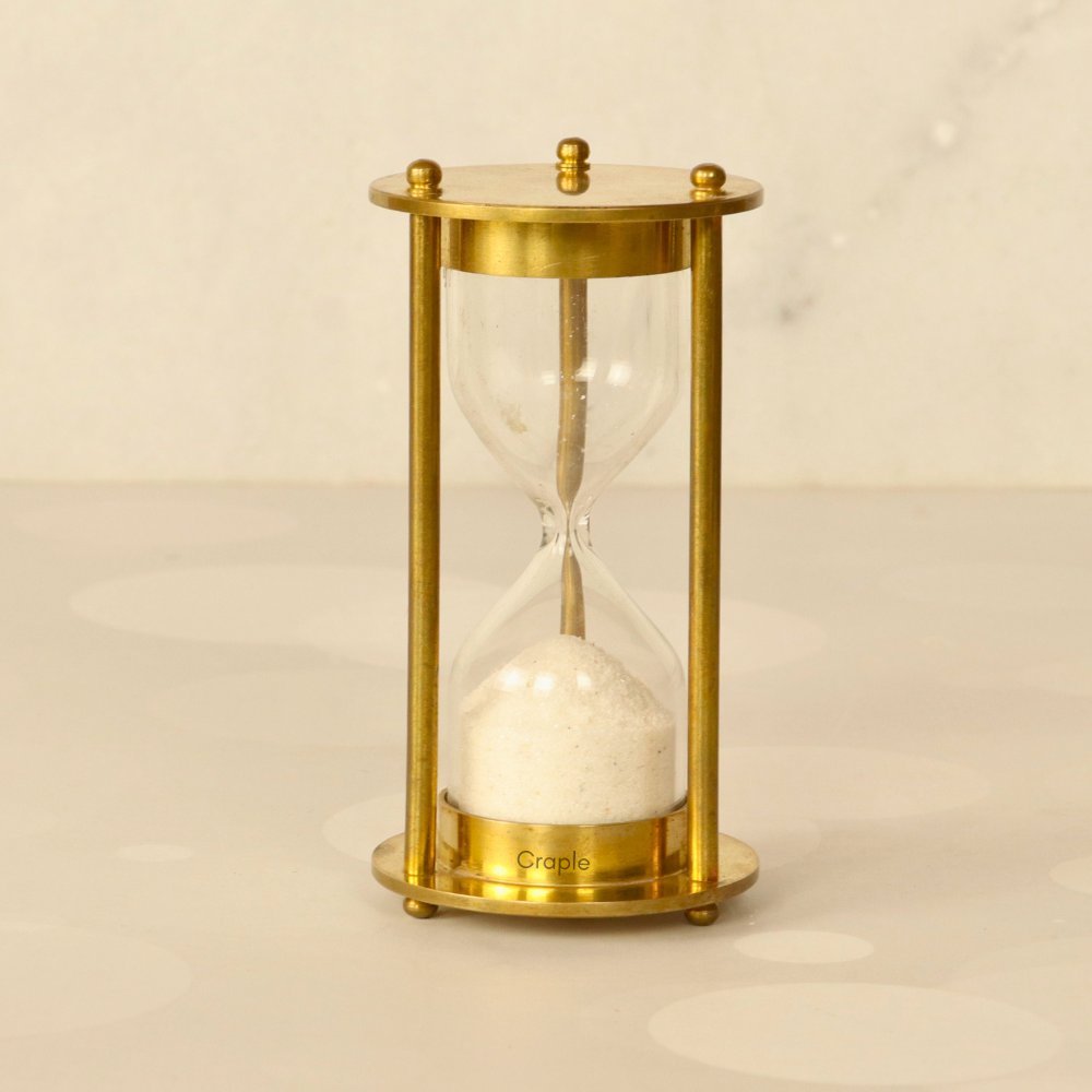 Nautical Vintage Brass Sand Timer