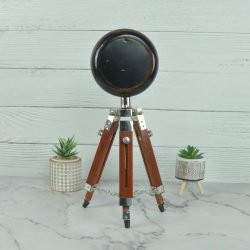 Handmade Wooden Vintage Table Clock | Antique Finish, Adjustable Stand | Desk Decor & Unique Gift - Image 4