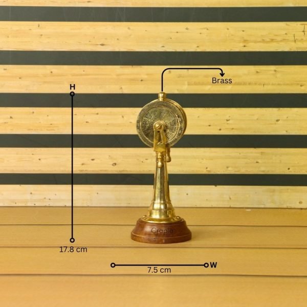 Nautical Ship Telegraph | Moving Handle with Authentic Sound | Desk Decor & Unique Maritime Gift - Image 5