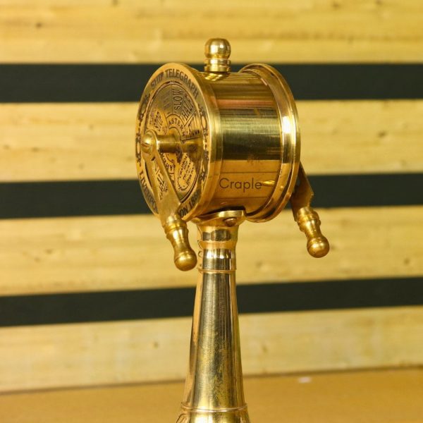 Nautical Ship Telegraph | Moving Handle with Authentic Sound | Desk Decor & Unique Maritime Gift - Image 3