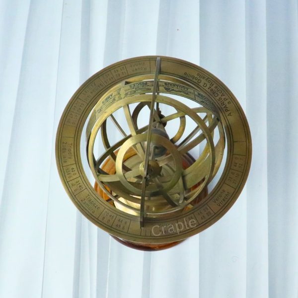 Astrolabe Brass Armillary Sphere World Globe - Image 5