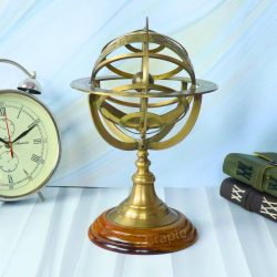 Astrolabe Brass Armillary Sphere World Globe - Image 2