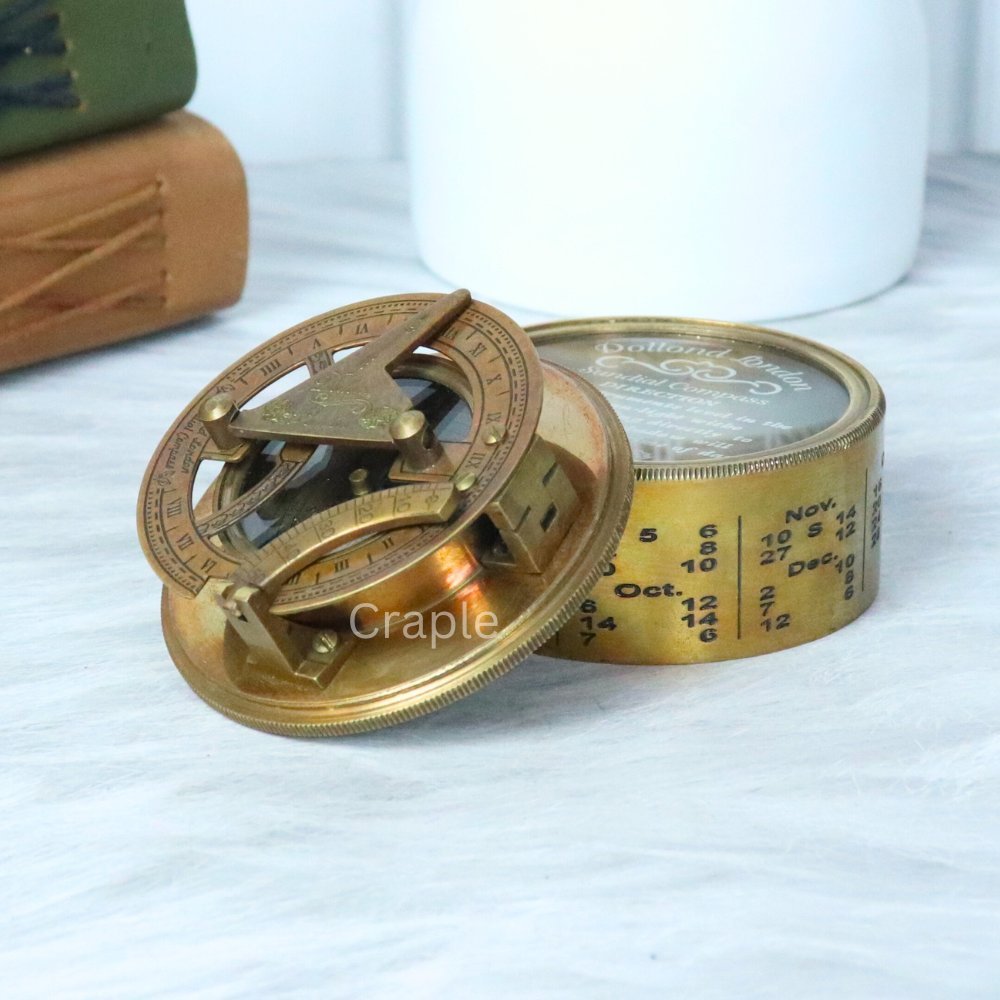 Dollond London Sundial Compass