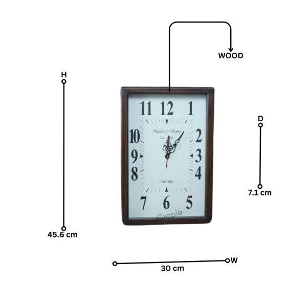Franklin & Murphy Oxford 1868 Masterpiece Wall Clock - Image 4